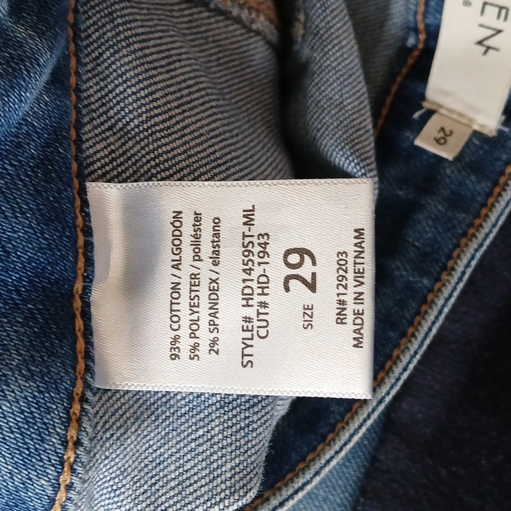 HIDDEN Los Angeles Tracey Cargo Straight Stretch Jean - Picture 7 of 7